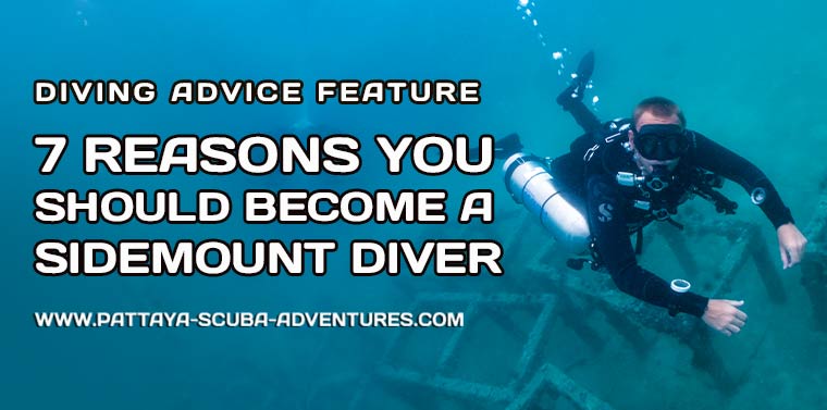 7 reasons you should become sidemount diver