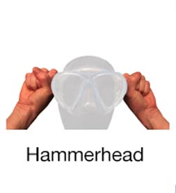 Hammerhead - Marine Life Diving Hand Signals